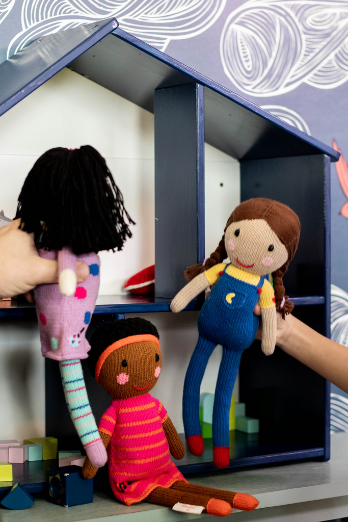 Global Kidizen  Dolls, Hand-Knit, Multicultural Dolls for preschool from For Purpose Kids