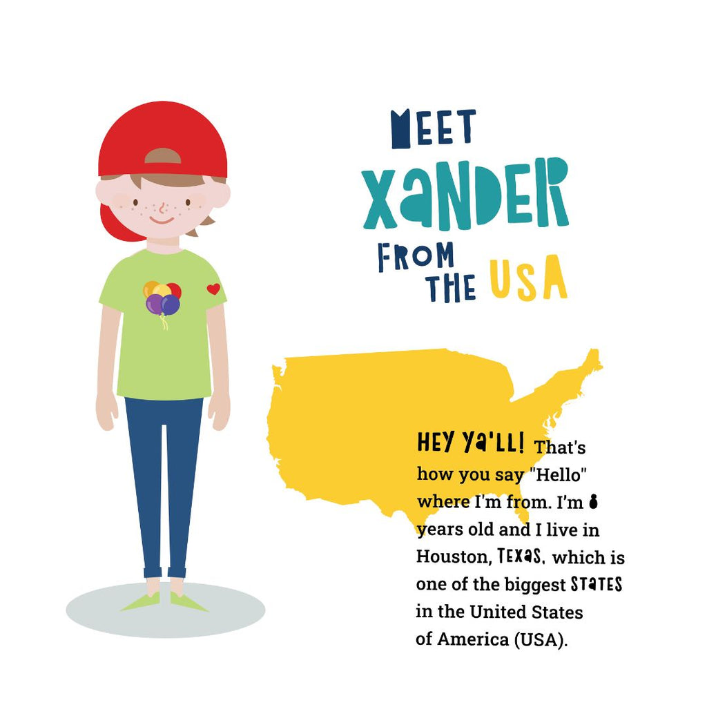 Meet Xander, Global Kidizen from the USA