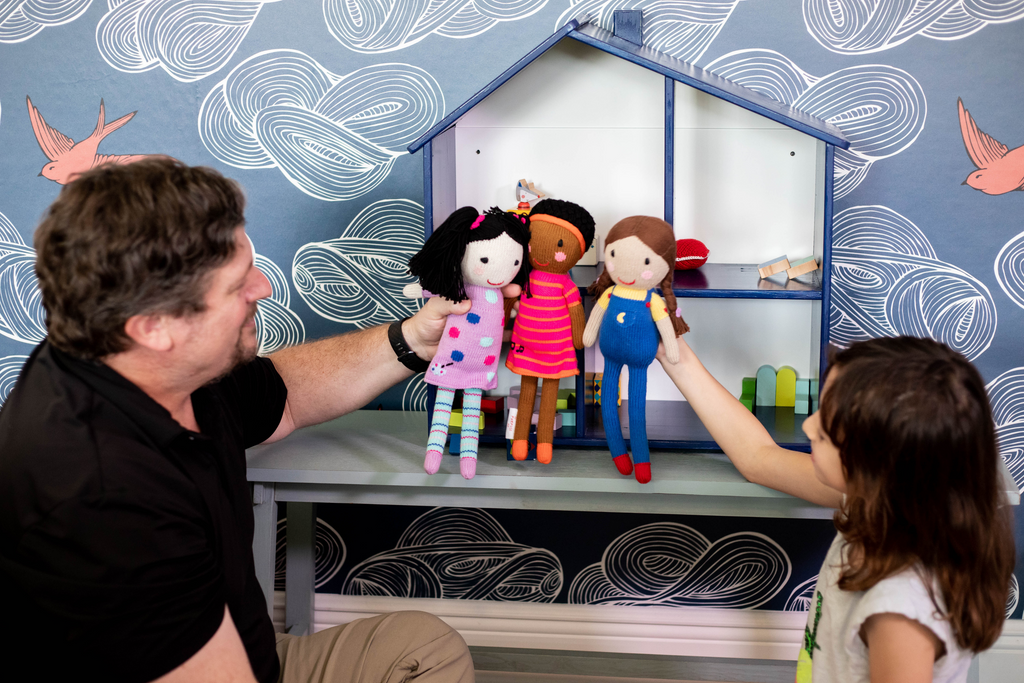 Global Kidizen  Dolls, Hand-Knit, Multicultural Doll set for toddlers