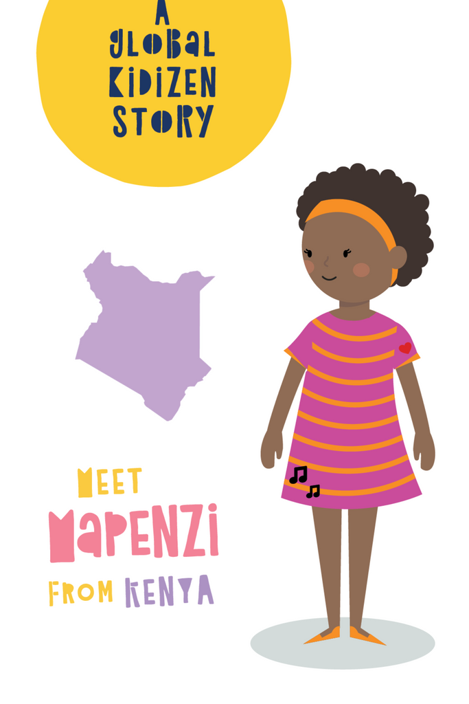 Meet Mapenzi from Kenya- a Global Kidizen Digital Story