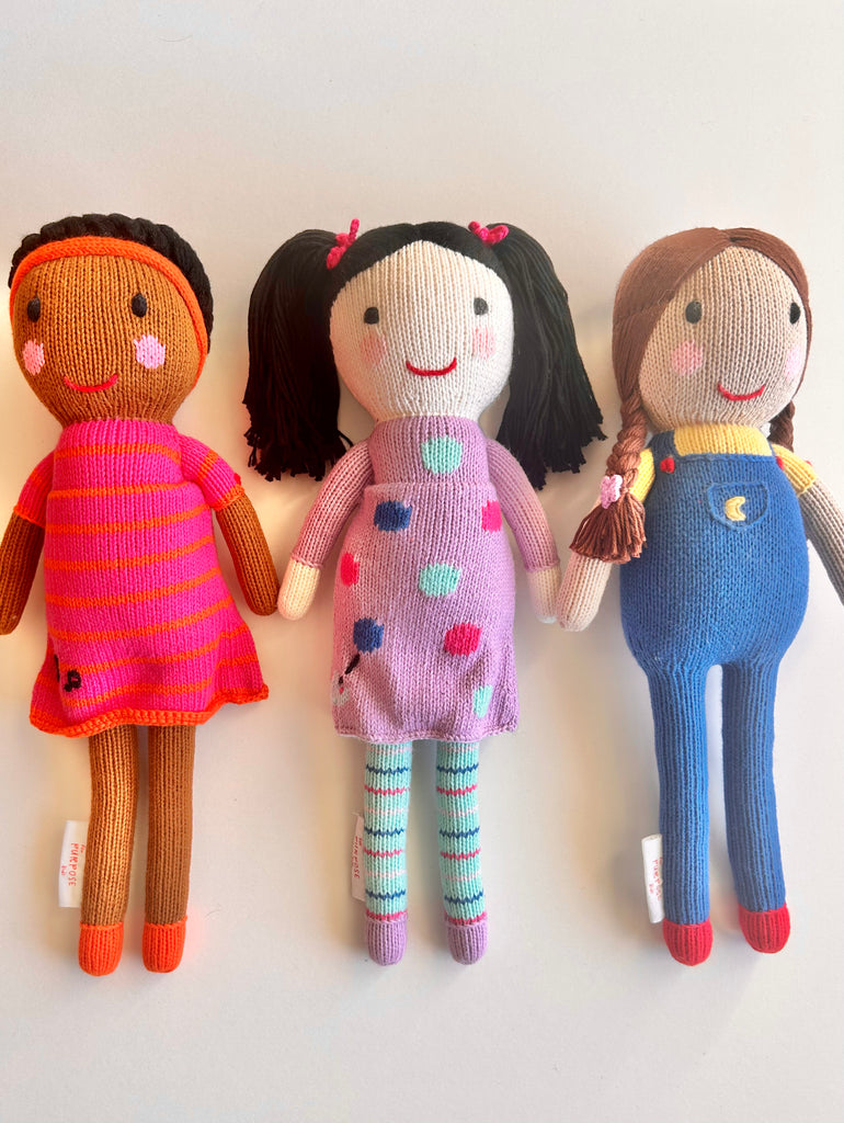 Global Kidizen  Dolls, Hand-Knit, Fair Trade Diverse Dolls from For Purpose Kids